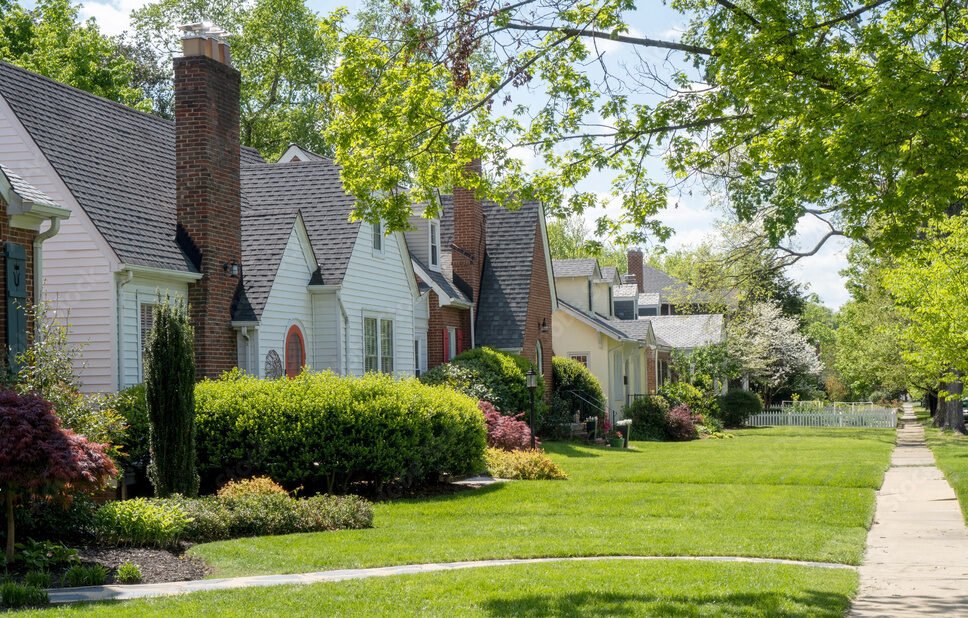 Huntsville neighborhood exterior shot