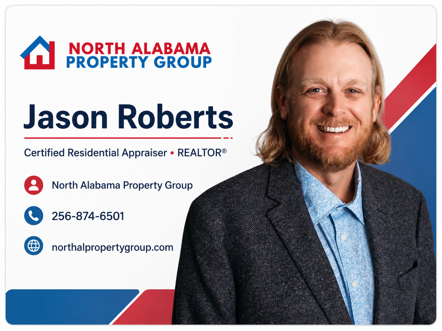 Jason Roberts REALTOR and Certified Residential Appraiser in North Alabama
