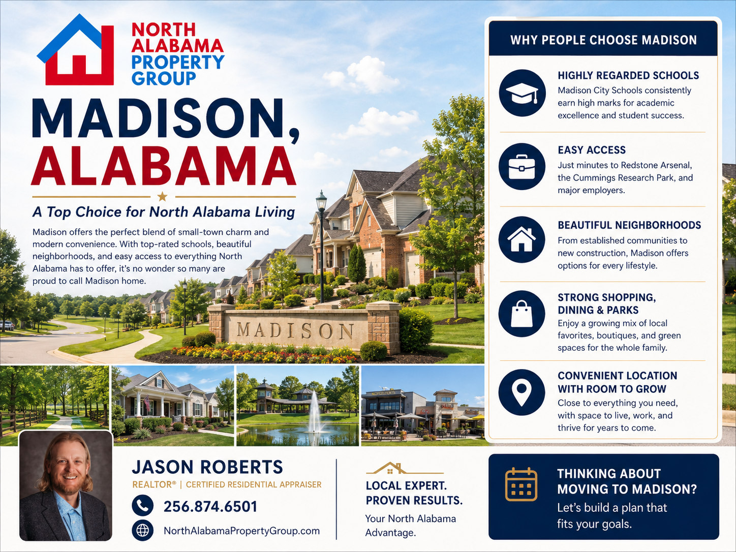 Madison Alabama relocation community overview