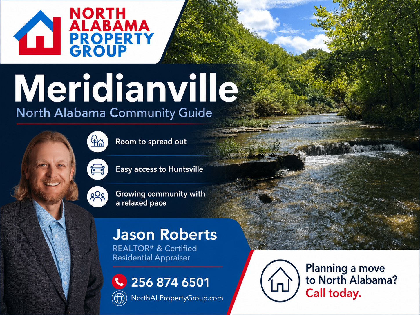 Meridianville Alabama relocation community overview